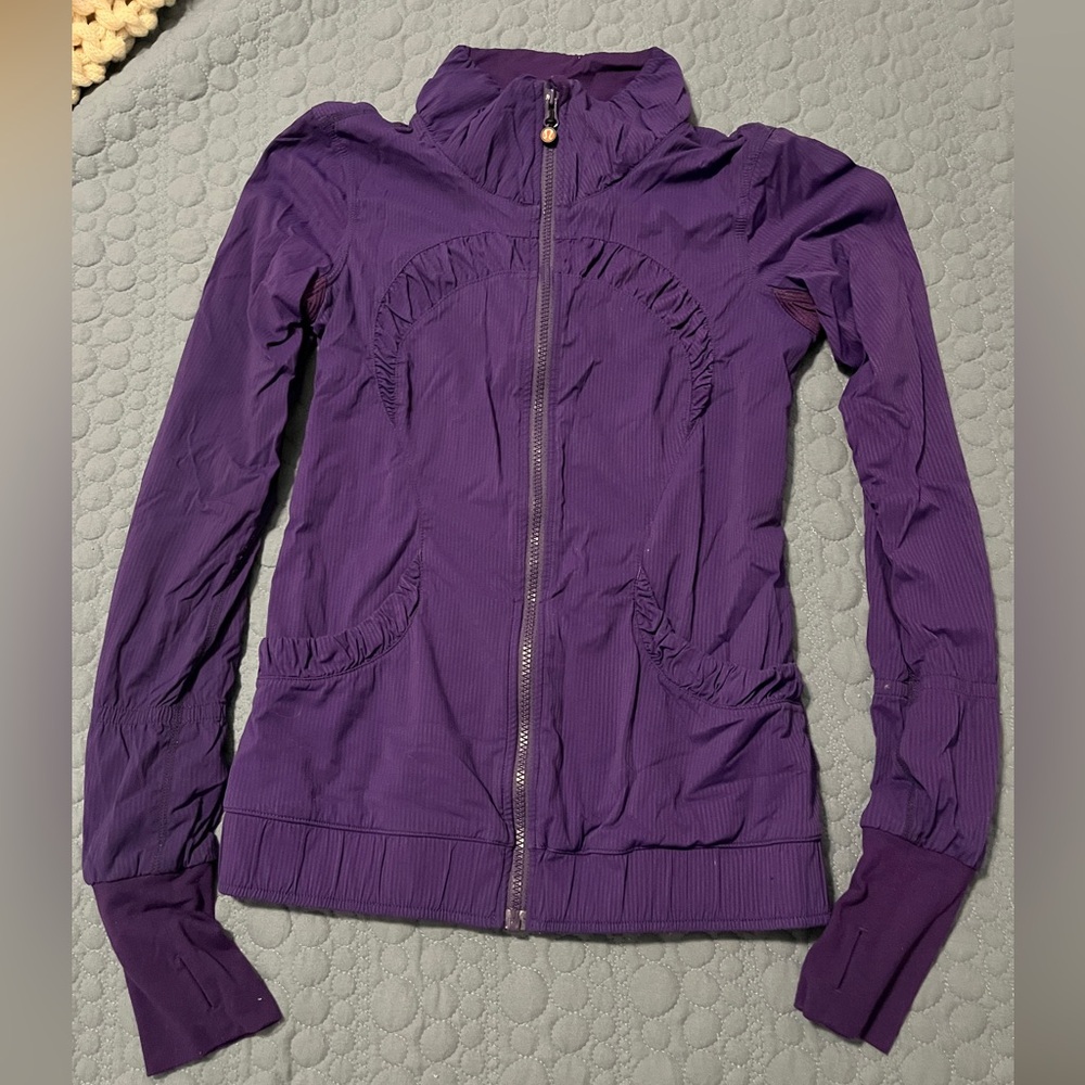 Lululemon Purple Women's Zip-Up Jacket size 4